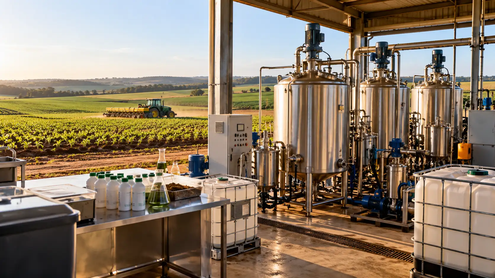 Biofábrica on-farm para produção própria de insumos biológicos com financiamento rural