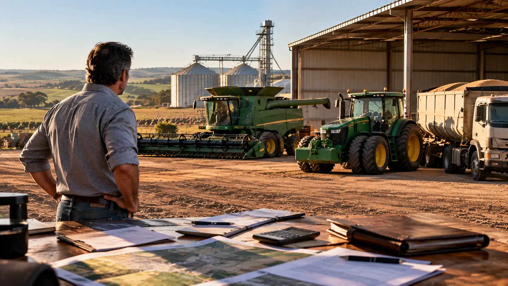 Leasing de máquinas agrícolas e frotas pesadas para redução de custos e planejamento tributário no agronegócio